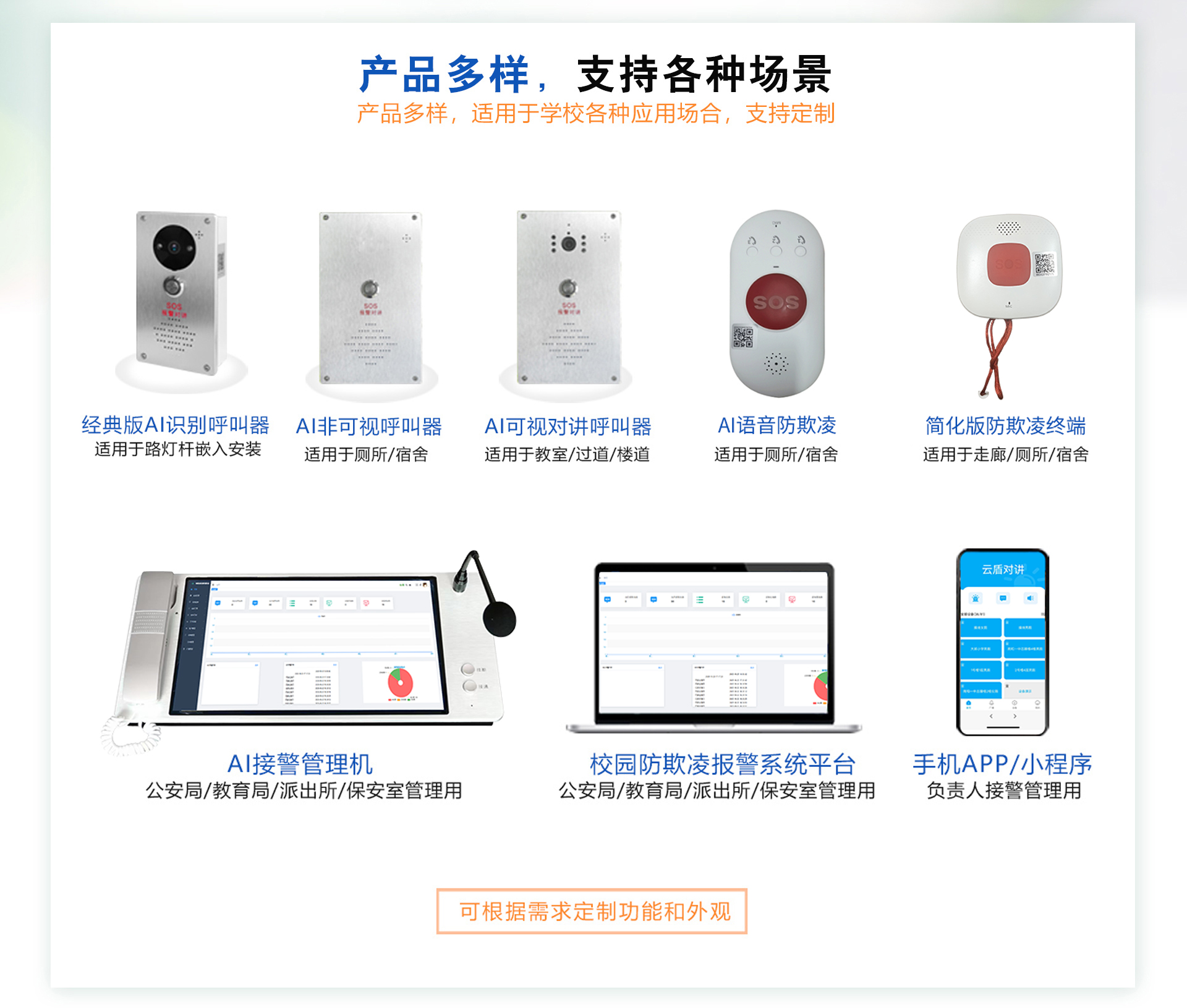 校园防欺凌AI语音识别防欺凌系统